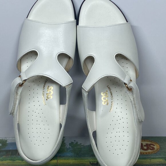 NWOT Vintage Women's SAS Suntimer Leather Shoes Size 8S - Picture 5 of 15